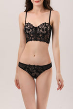 Load image into Gallery viewer, Sabrina Lace Bustier &amp; Bottom Set
